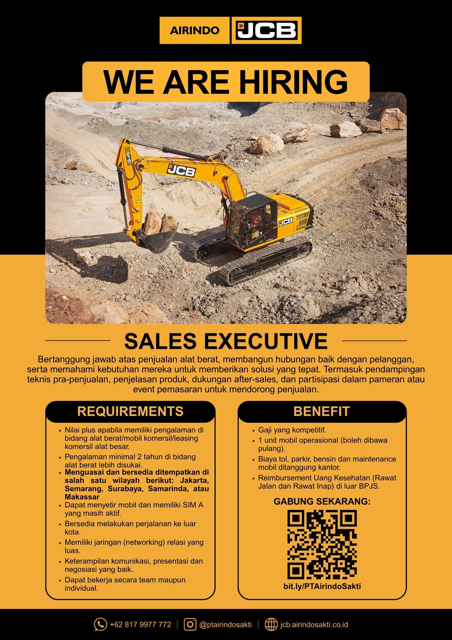 PT Airindo Sakti (Distributor Resmi JCB)